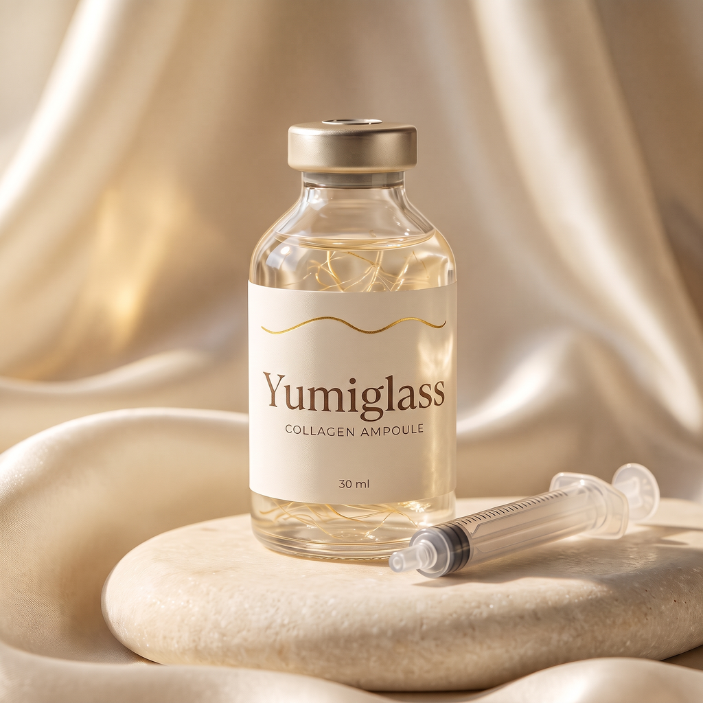 Ampoule Yumiglass au collagène, 30 ml, avec son applicateur doseur